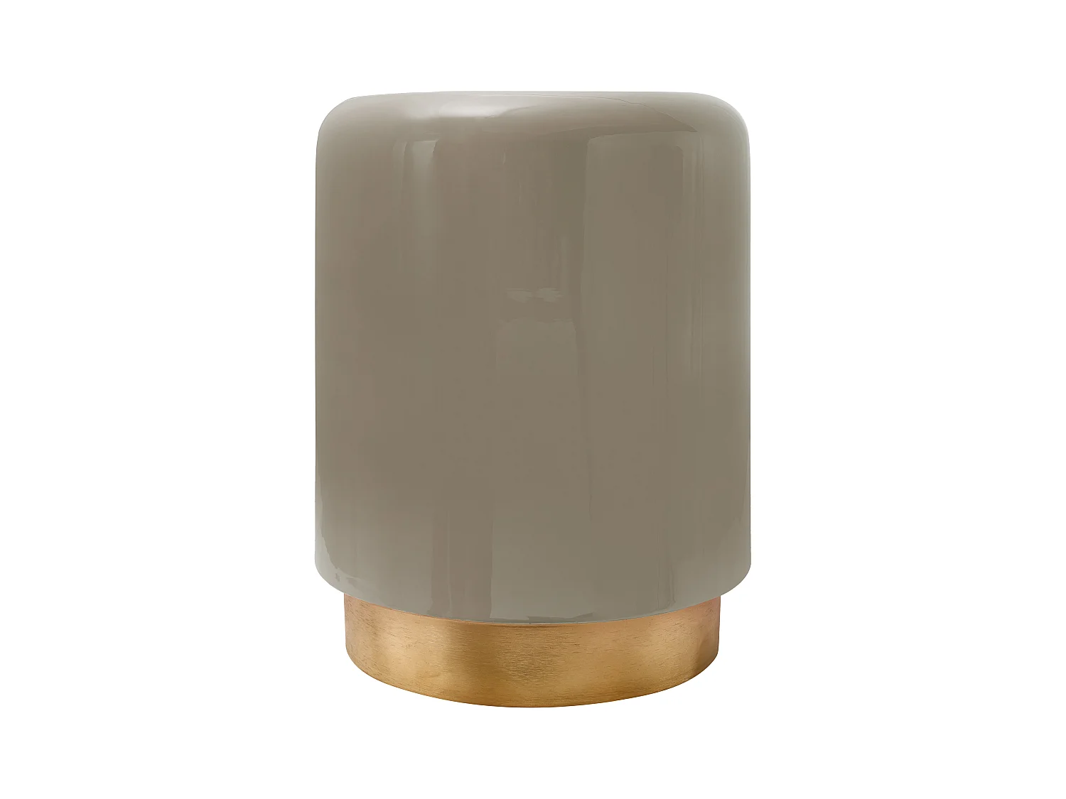 Table d'Appoint Haute "Louana" 44cm Taupe