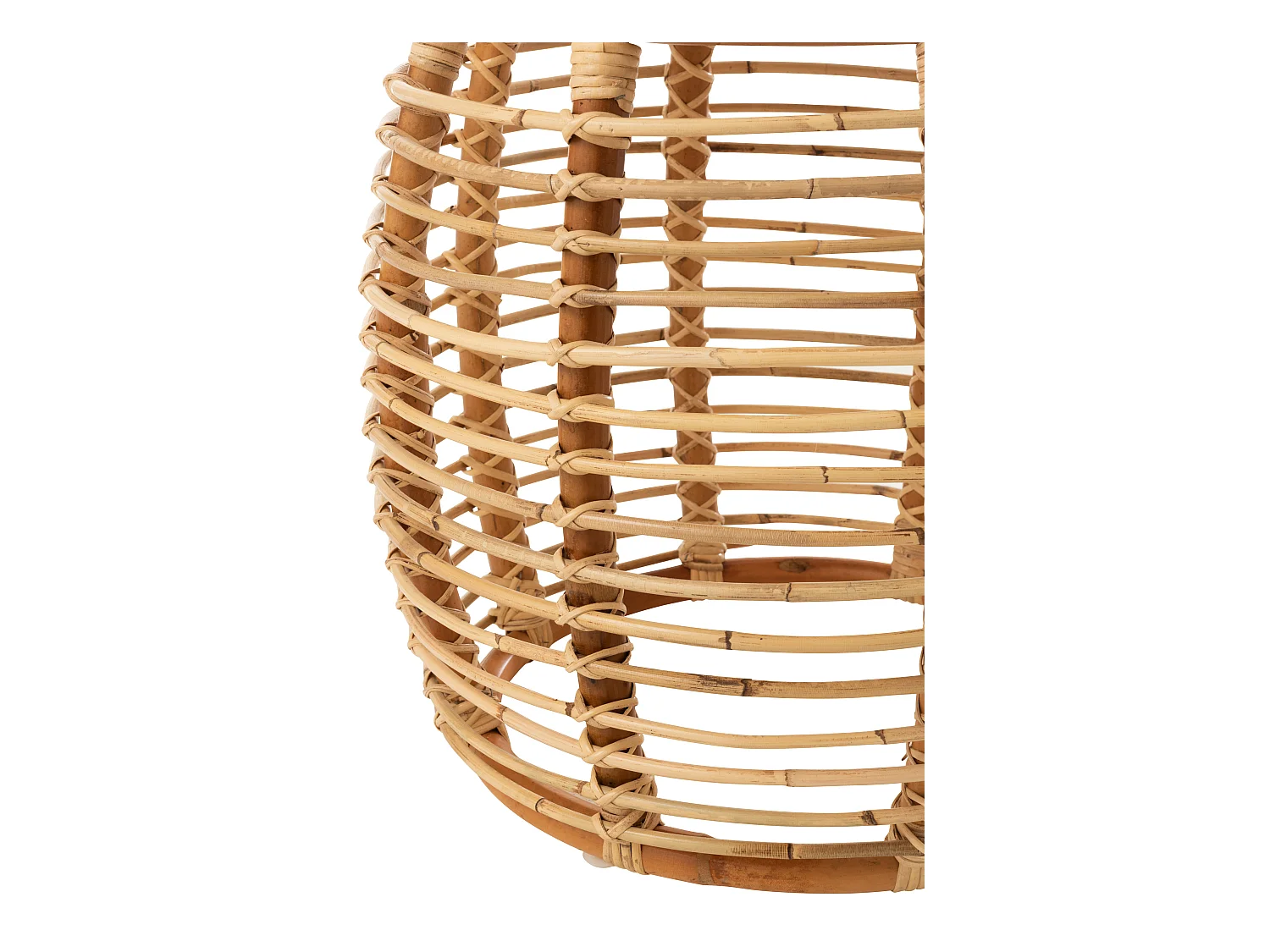 Table d'Appoint en Rotin "Ana" 45cm Naturel