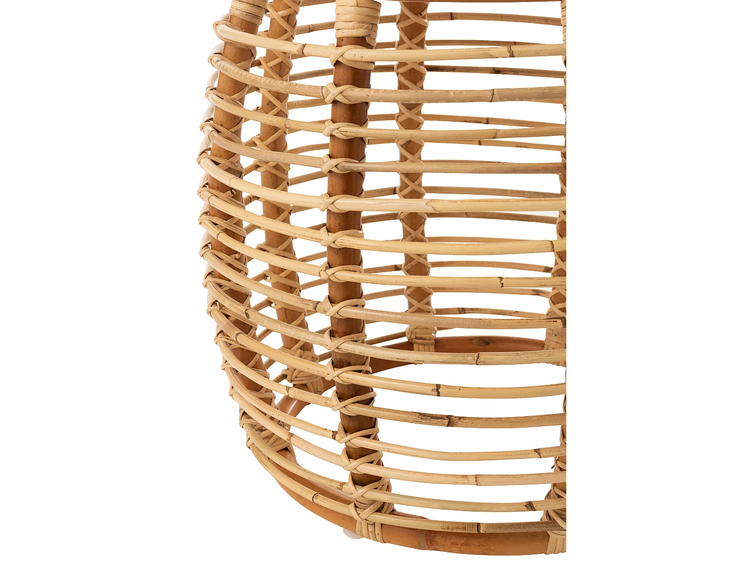 Table d'Appoint en Rotin "Ana" 45cm Naturel