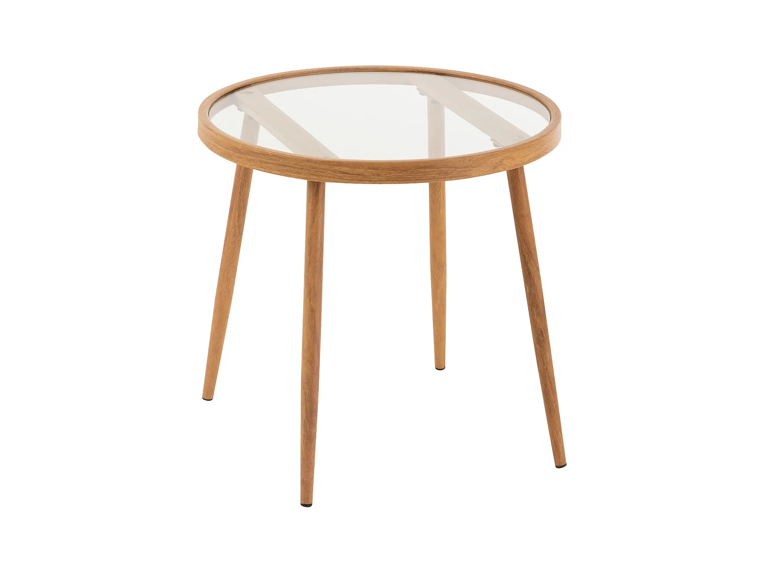 Table Gigogne Design "Fuolas" 50cm Naturel
