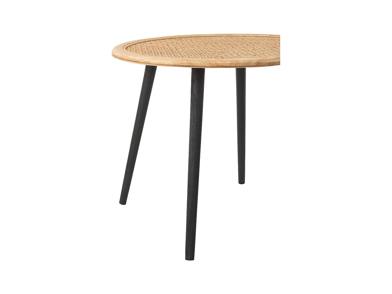 Lot de 2 Tables d'Appoint "Fernando" 68cm Naturel
