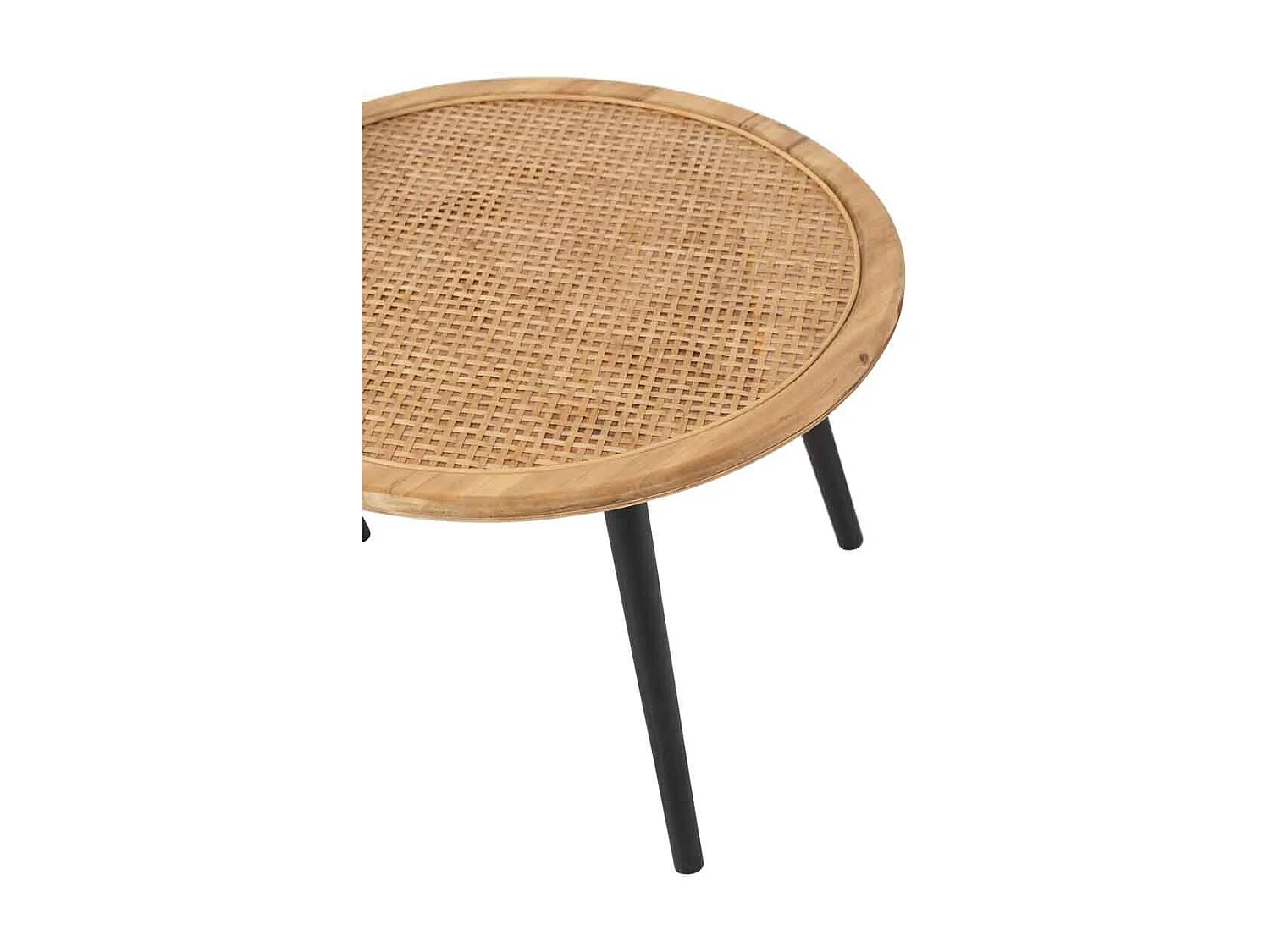 Lot de 2 Tables d'Appoint "Fernando" 68cm Naturel