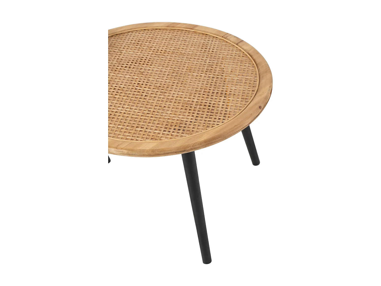 Lot de 2 Tables d'Appoint "Fernando" 68cm Naturel