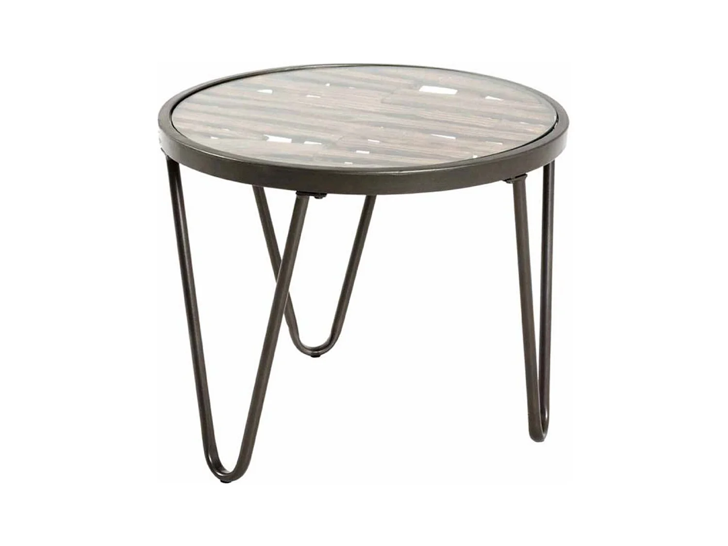 Table d'Appoint Déco "Nepal" 52cm Naturel
