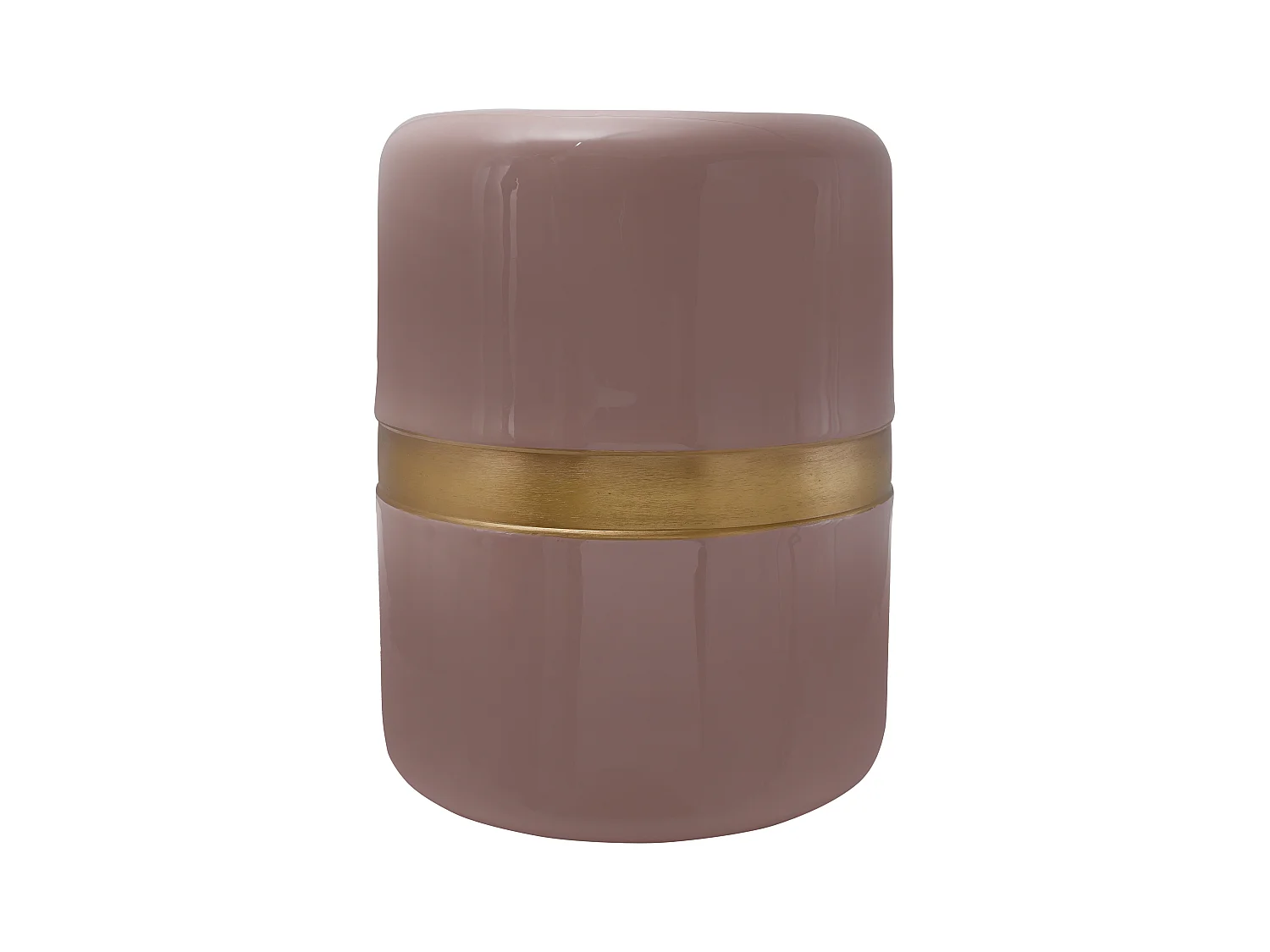 Table d'Appoint Design "Lolan" 47cm Vieux Rose