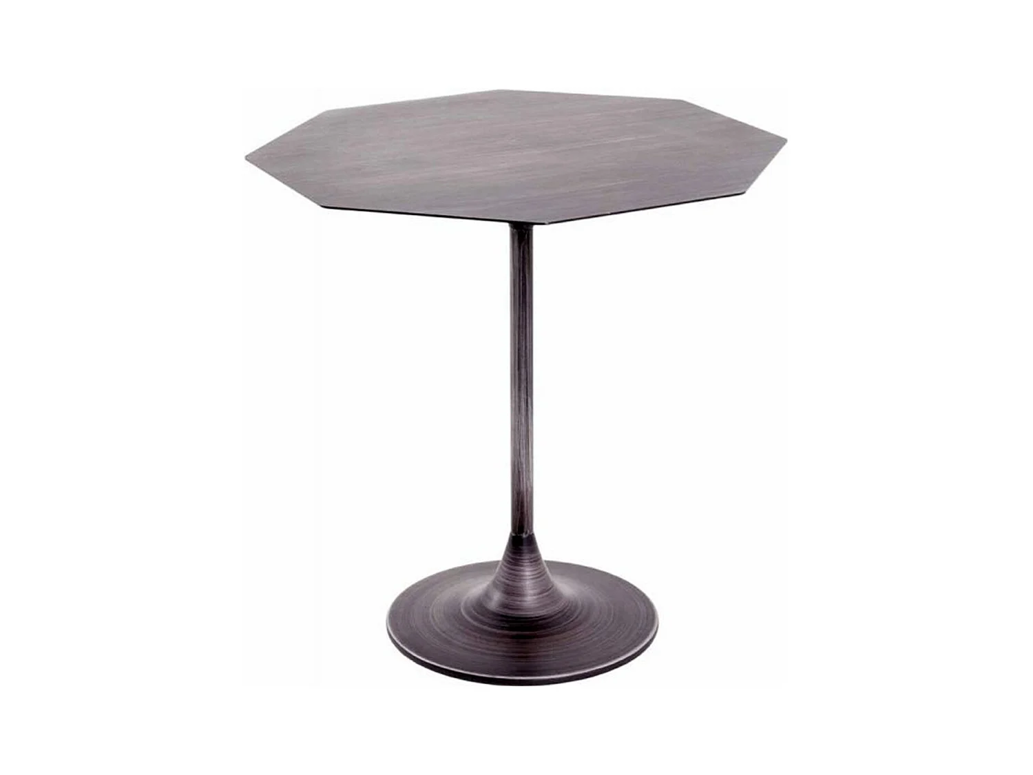 Table d'Appoint Design "Flavie" 47cm Noir