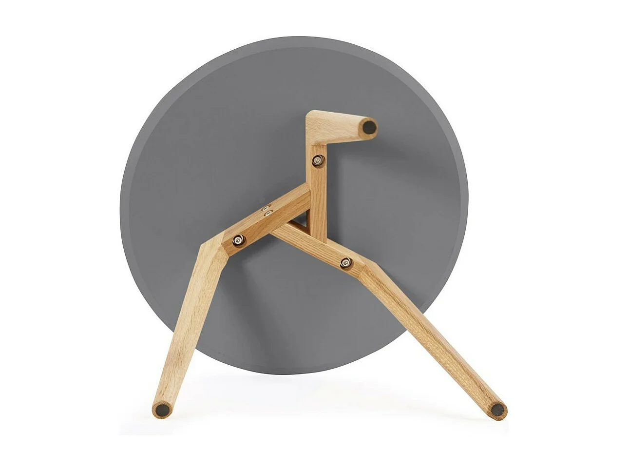 Lot de 2 Tables d'Appoint "Rauma" 50cm Gris Foncé