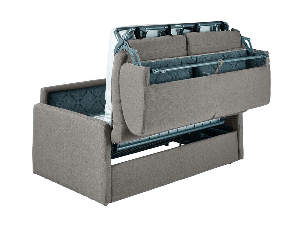 Schlafsofa 3-Sitzer - Liegefläche: 140 cm - Matratzenhöhe: 18 cm - Stoff - günstig online kaufen