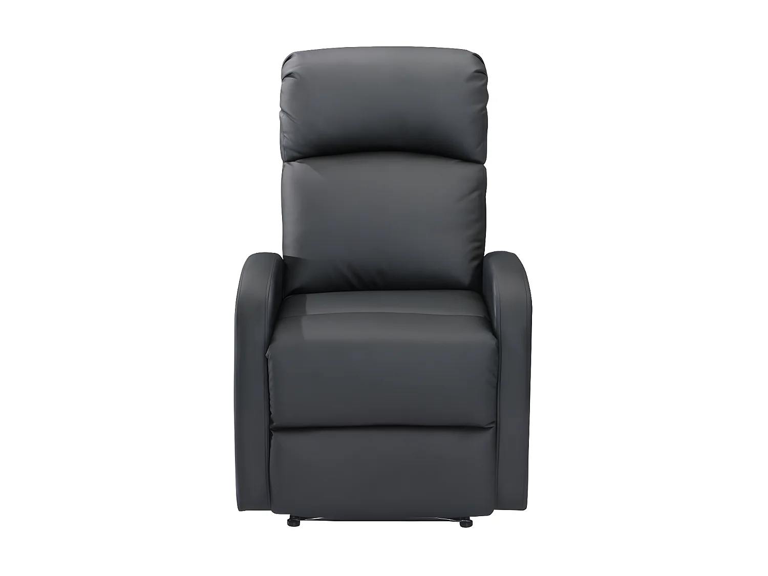 Fauteuil relax en simili ISAO - Noir