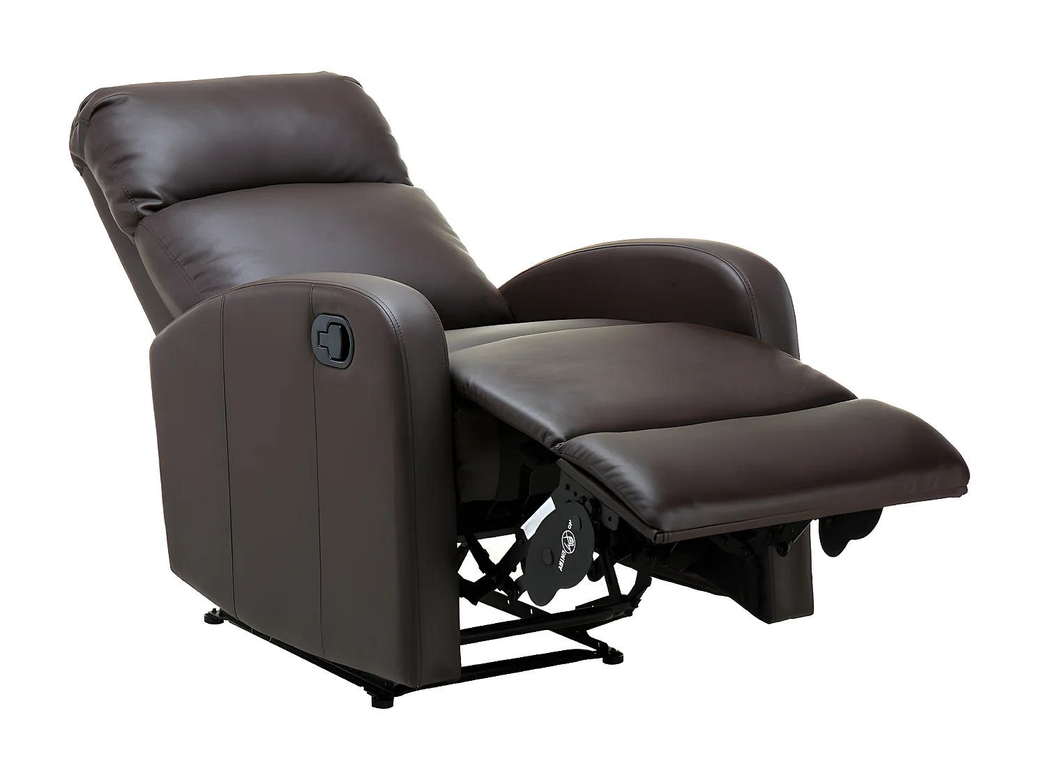 Relaxsessel Fernsehsessel - Kunstleder - Braun - ISAO