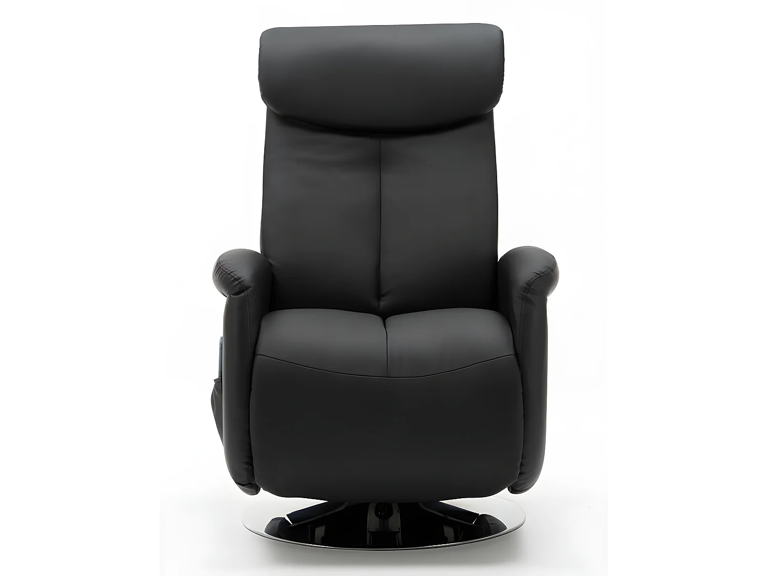 Fauteuil massant  KOSTAS  en simili - Noir