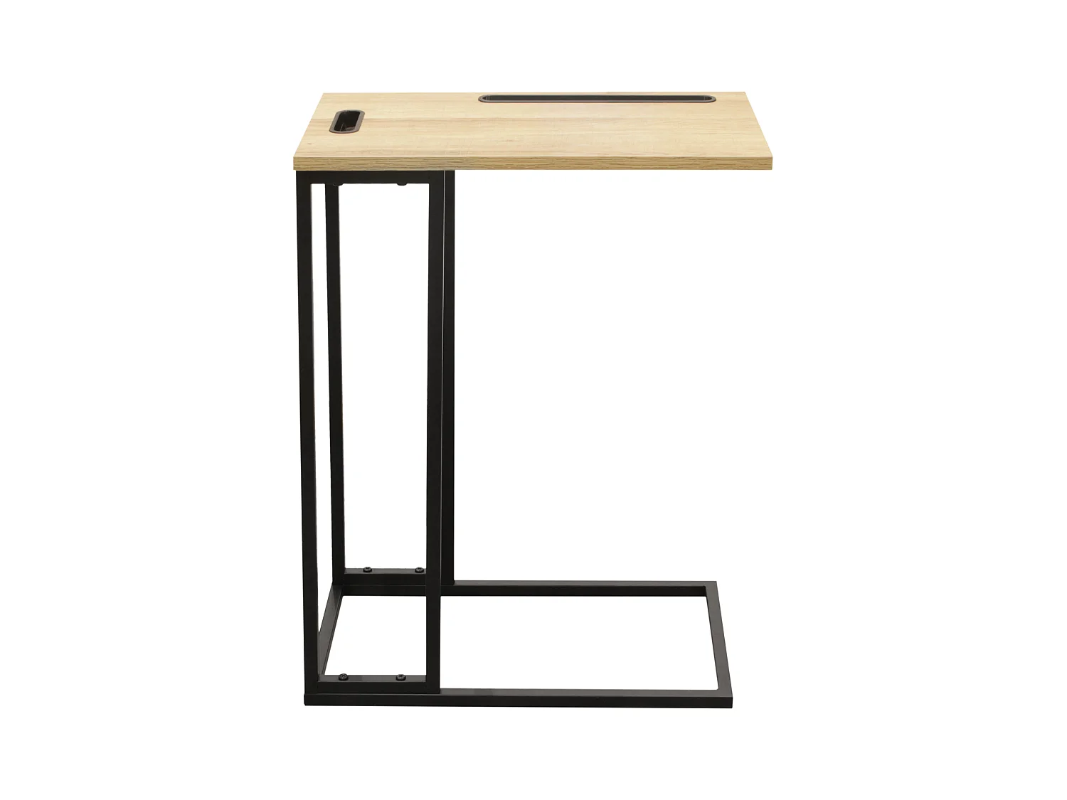 Table D Appoint Support Tablette Marron, Noir