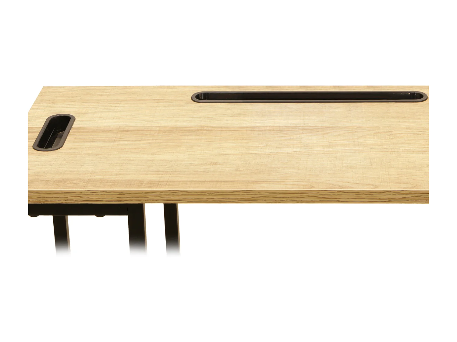 Table D Appoint Support Tablette Marron, Noir