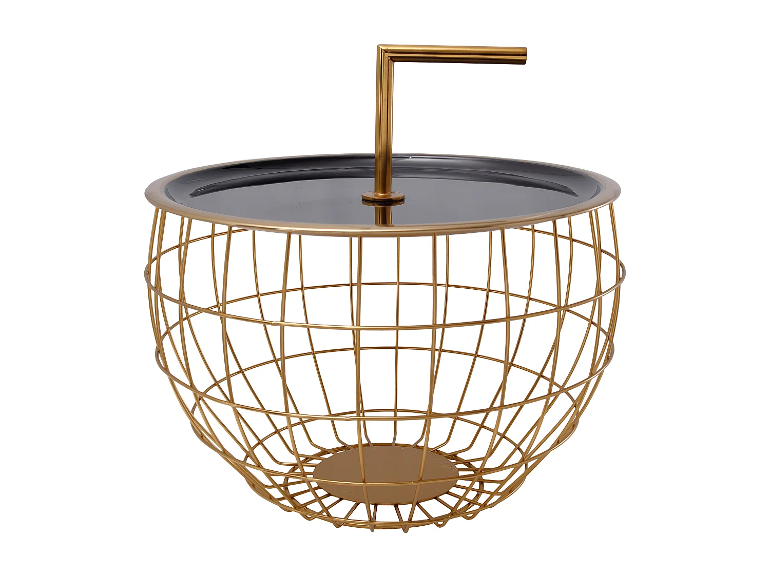 Floraya - Bijzettafel - Art Deco 545 Zwart