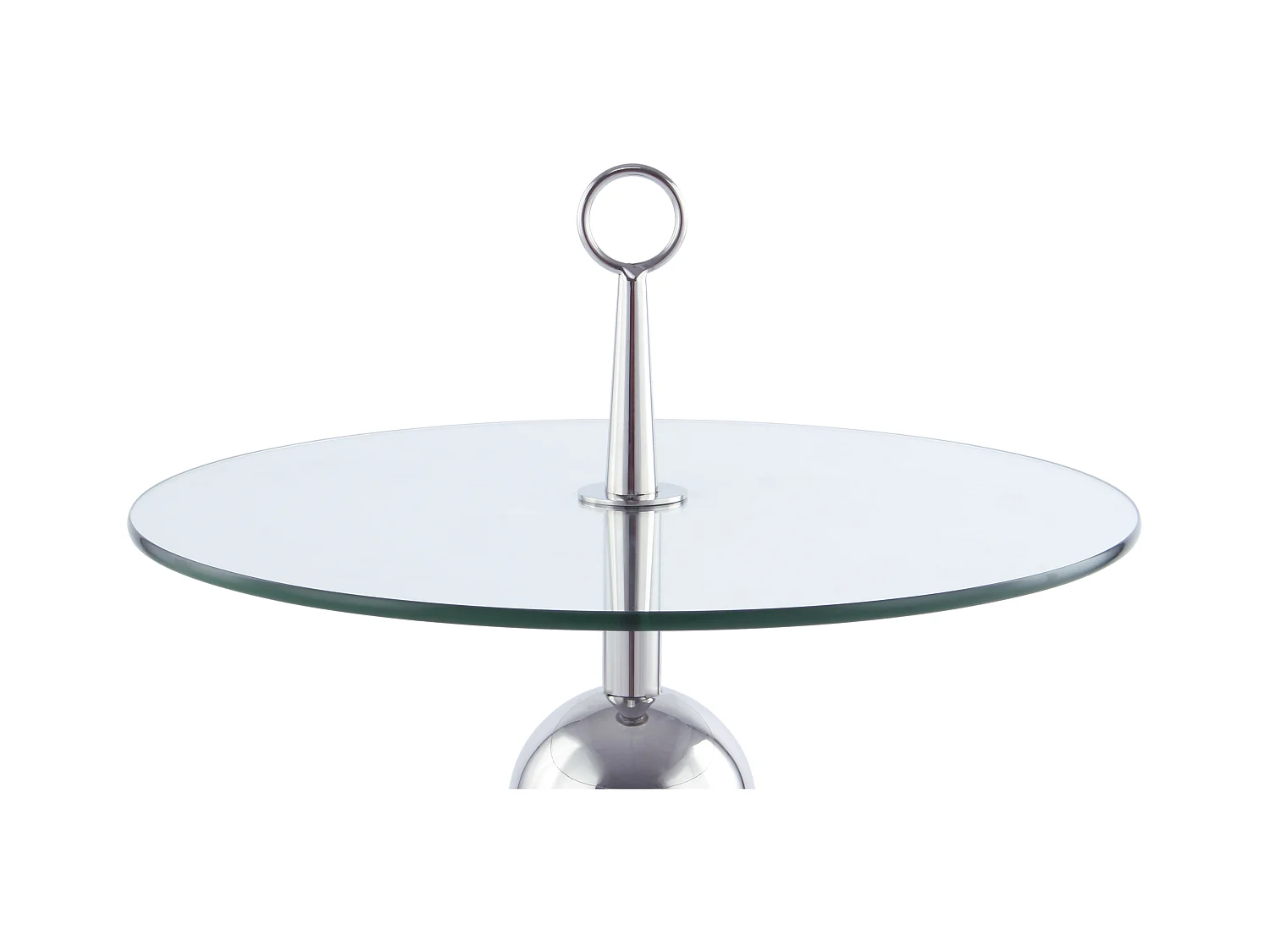 Table d'Appoint Design "Rodriga" 53cm Argent