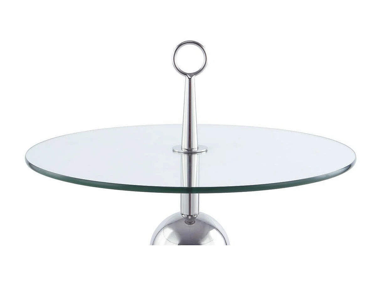 Table d'Appoint Design "Rodriga" 53cm Argent