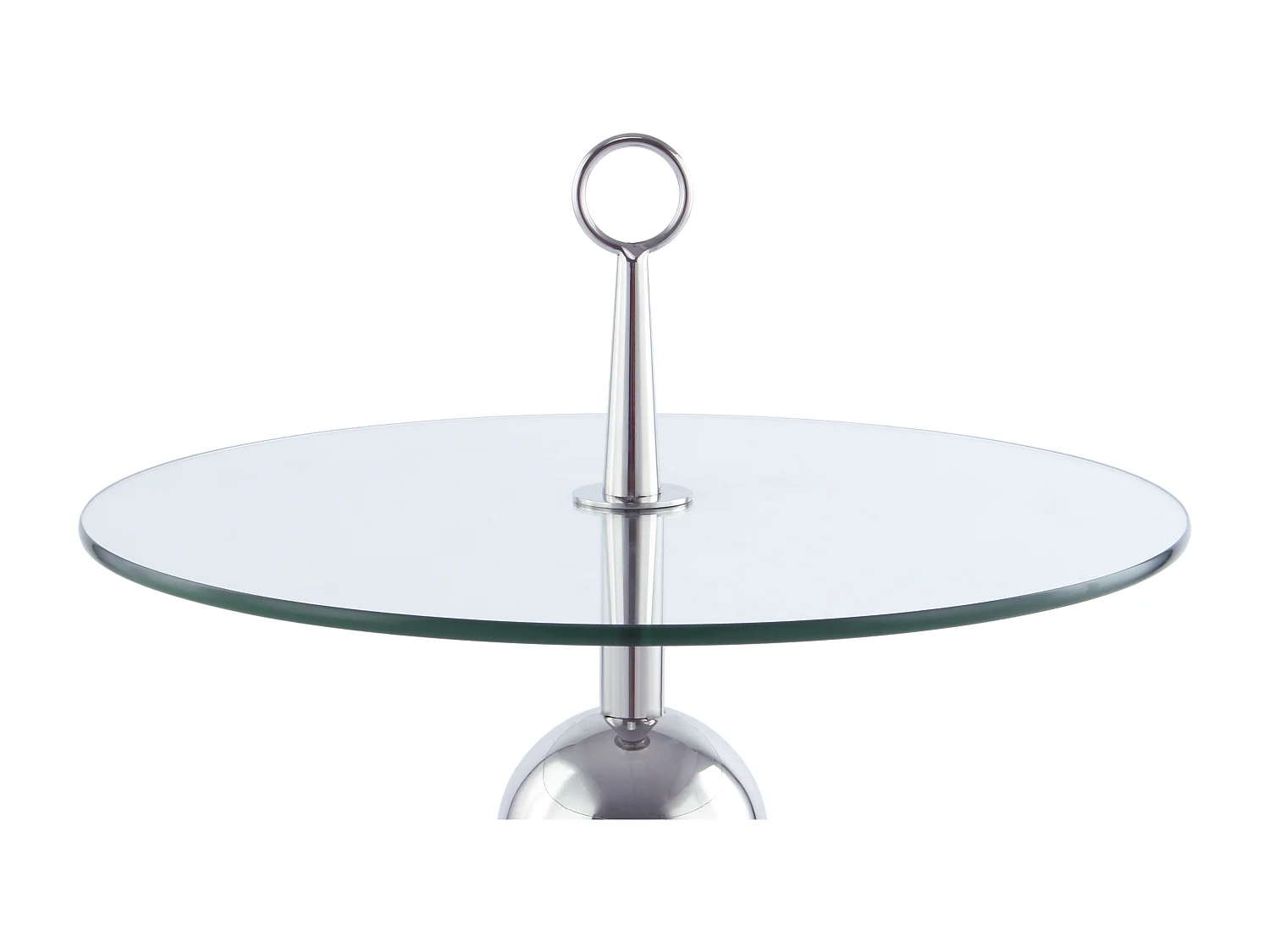 Table d'Appoint Design "Rodriga" 53cm Argent