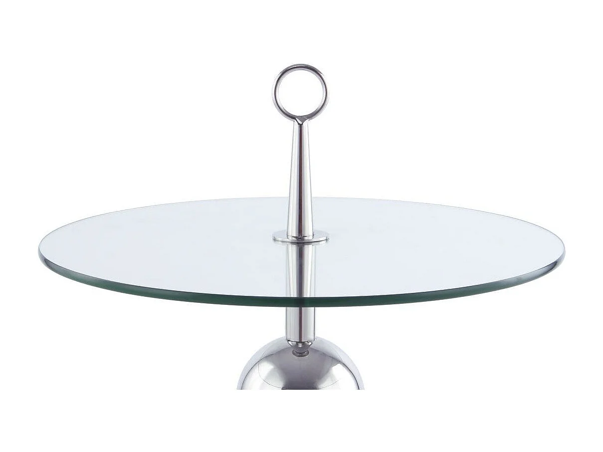 Table d'Appoint Design "Rodriga" 53cm Argent
