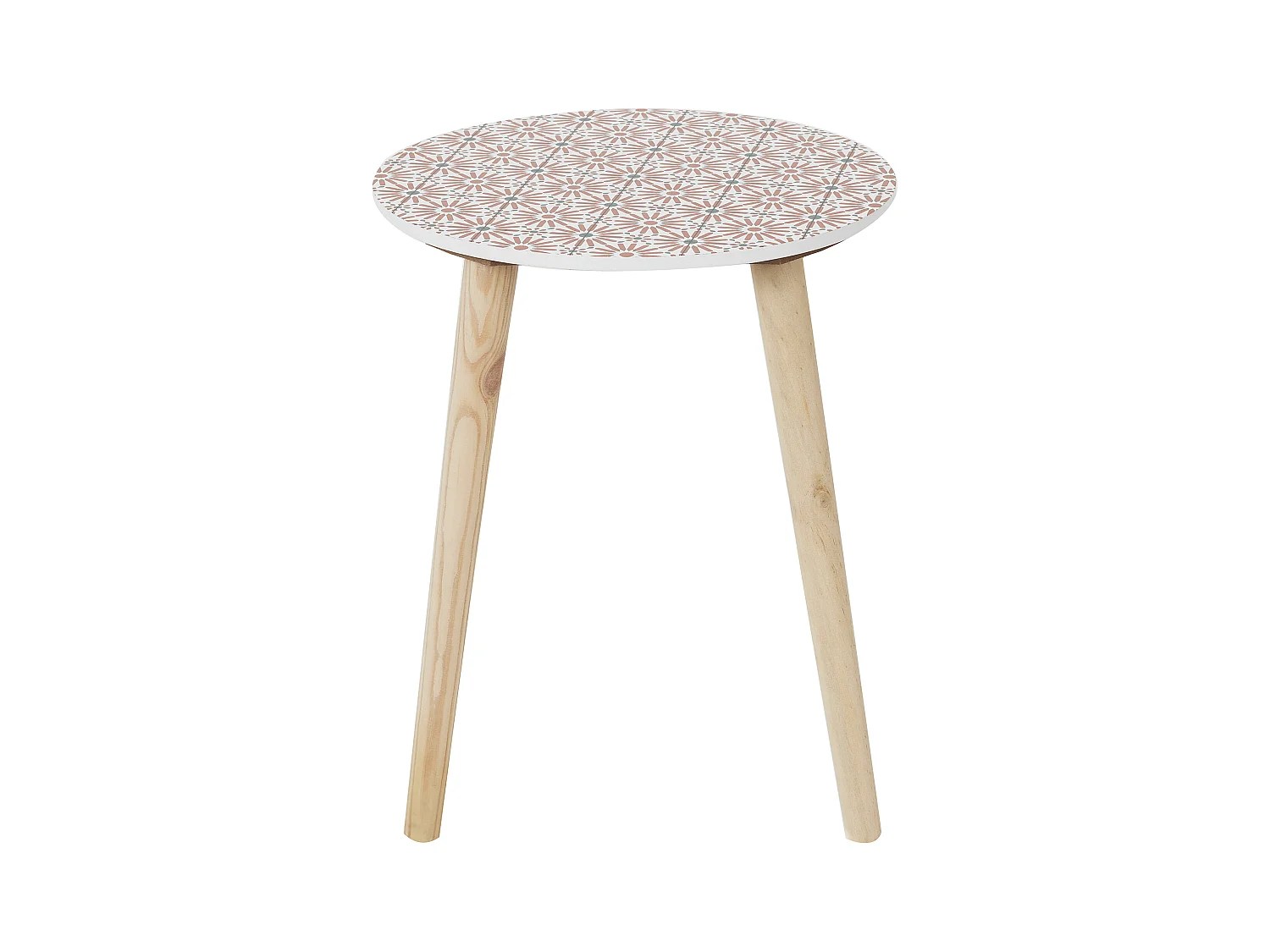 Table Gigogne Patio X2 Rouge, Blanc, Noir