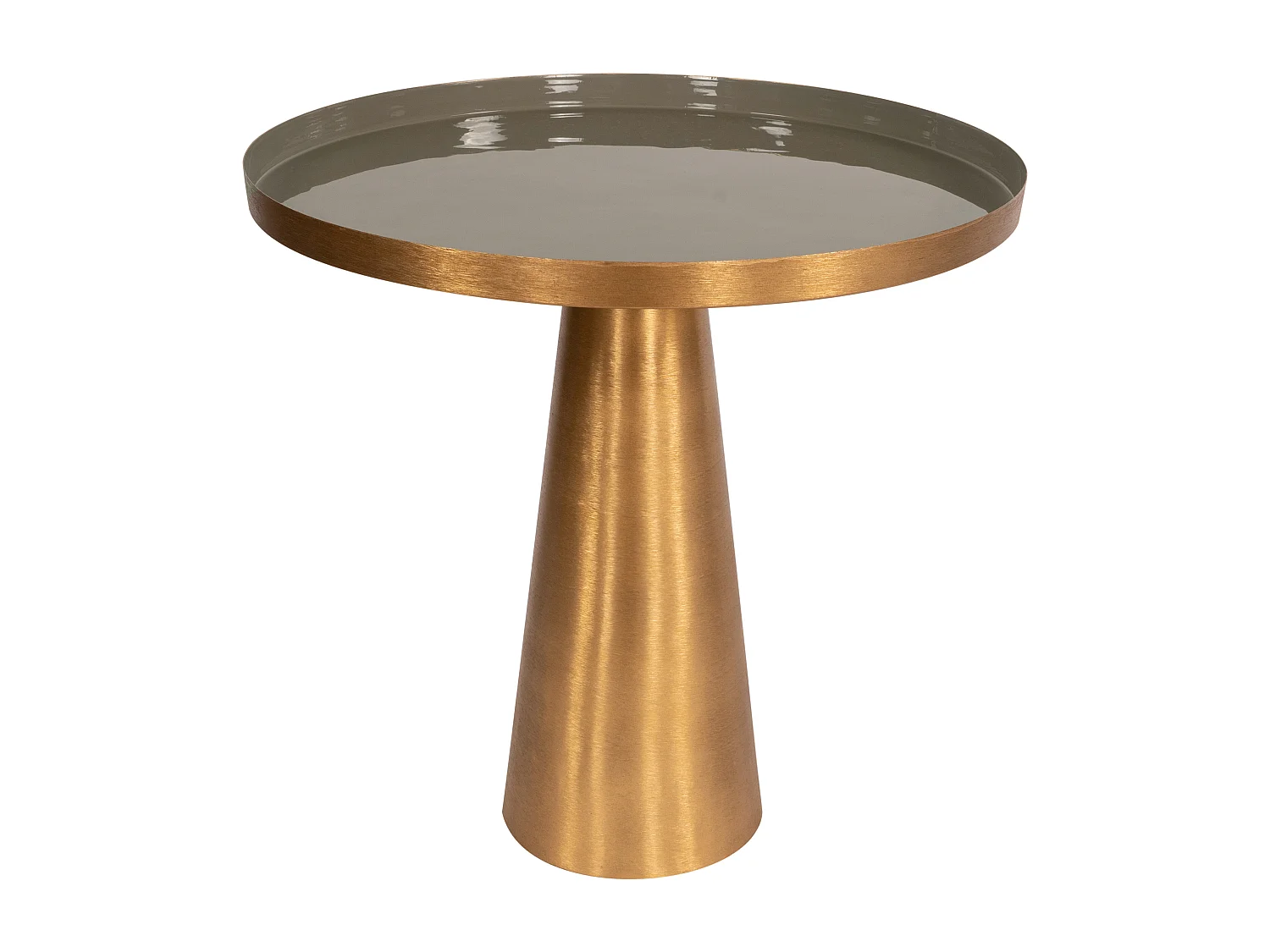 Table d'Appoint Design "Morrison" 51cm Gris