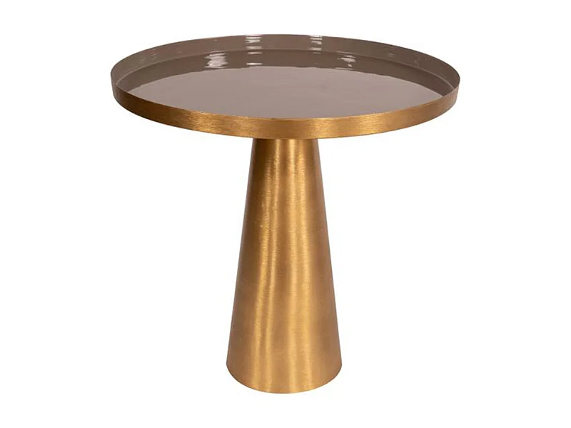 Table d'Appoint Design "Morrison" 51cm Gris