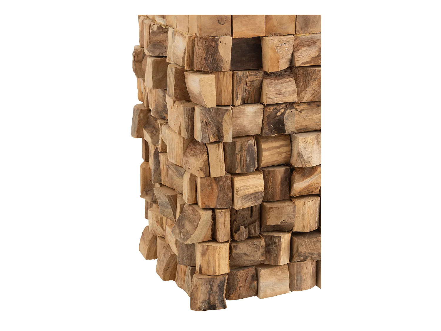 Table d'Appoint en Teck "Mivida" 45cm Naturel