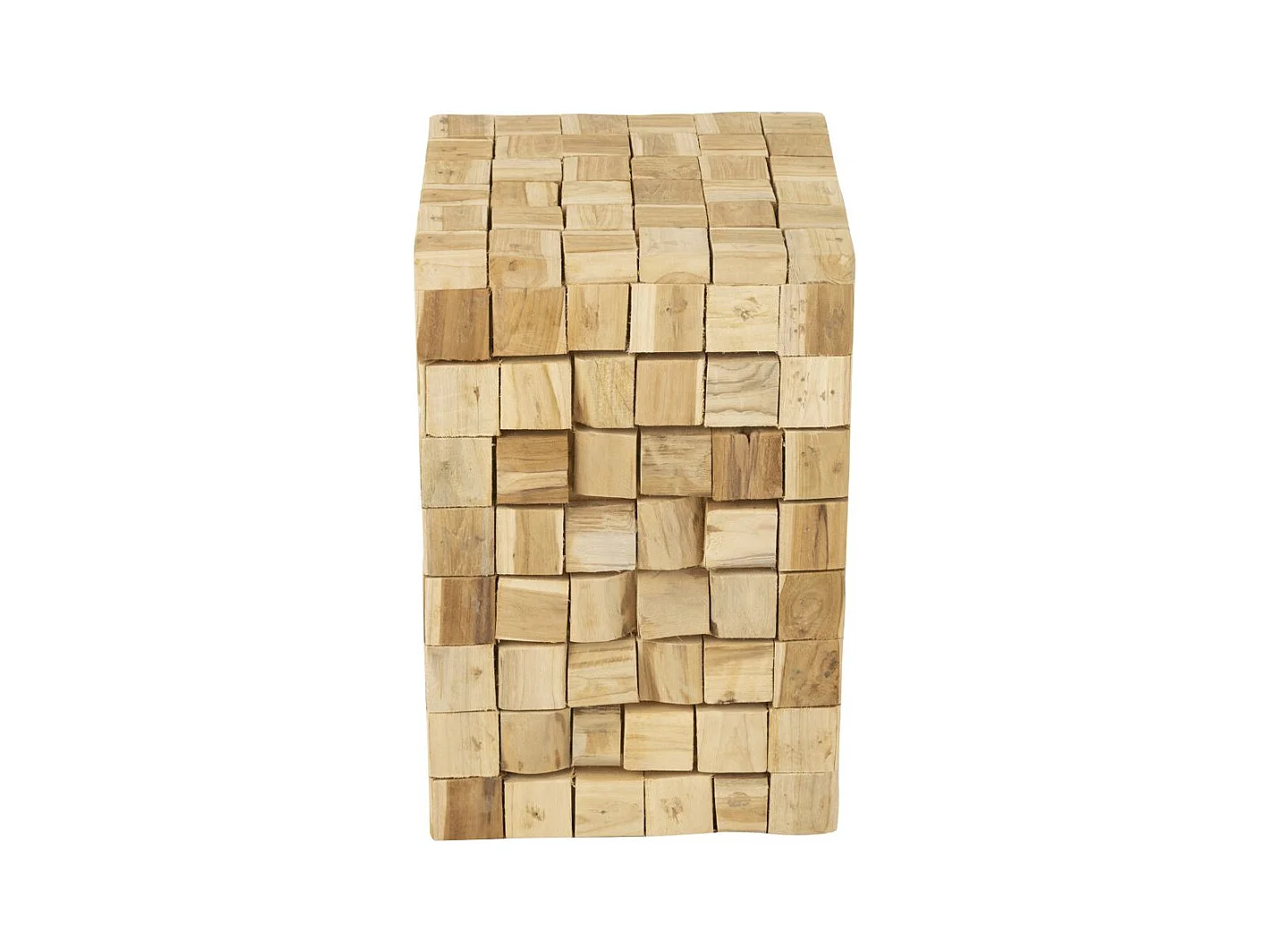 Table d'Appoint en Teck "Mivida" 45cm Naturel