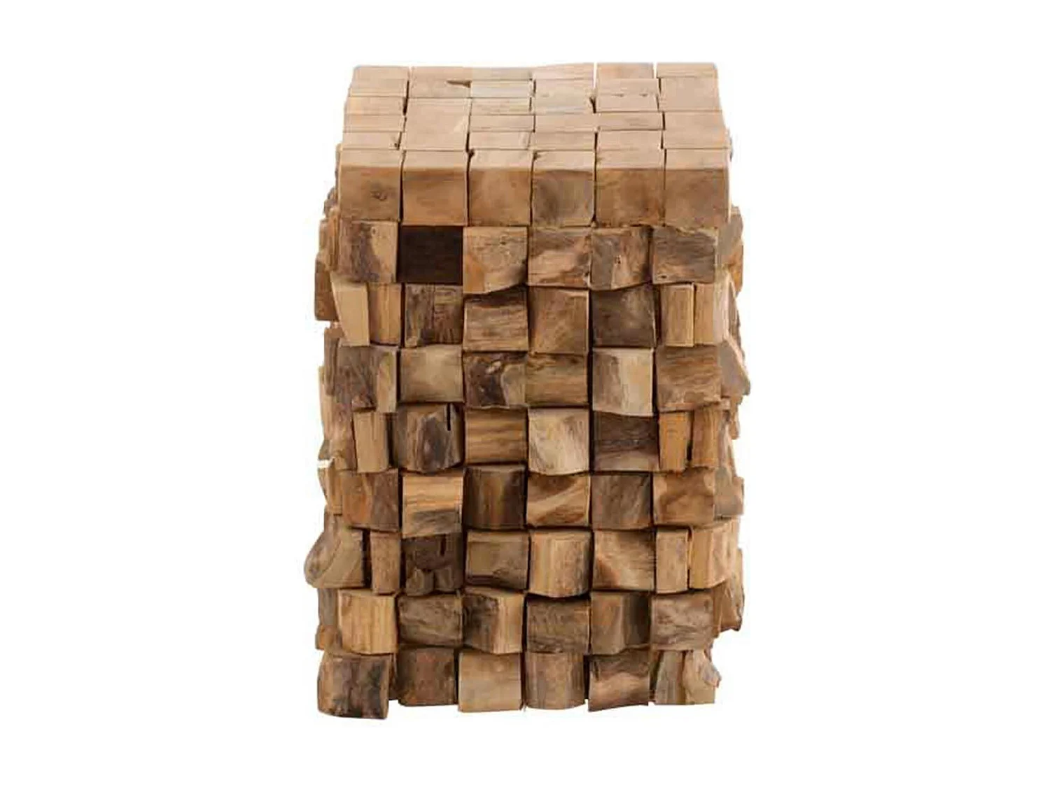 Table d'Appoint en Teck "Mivida" 45cm Naturel