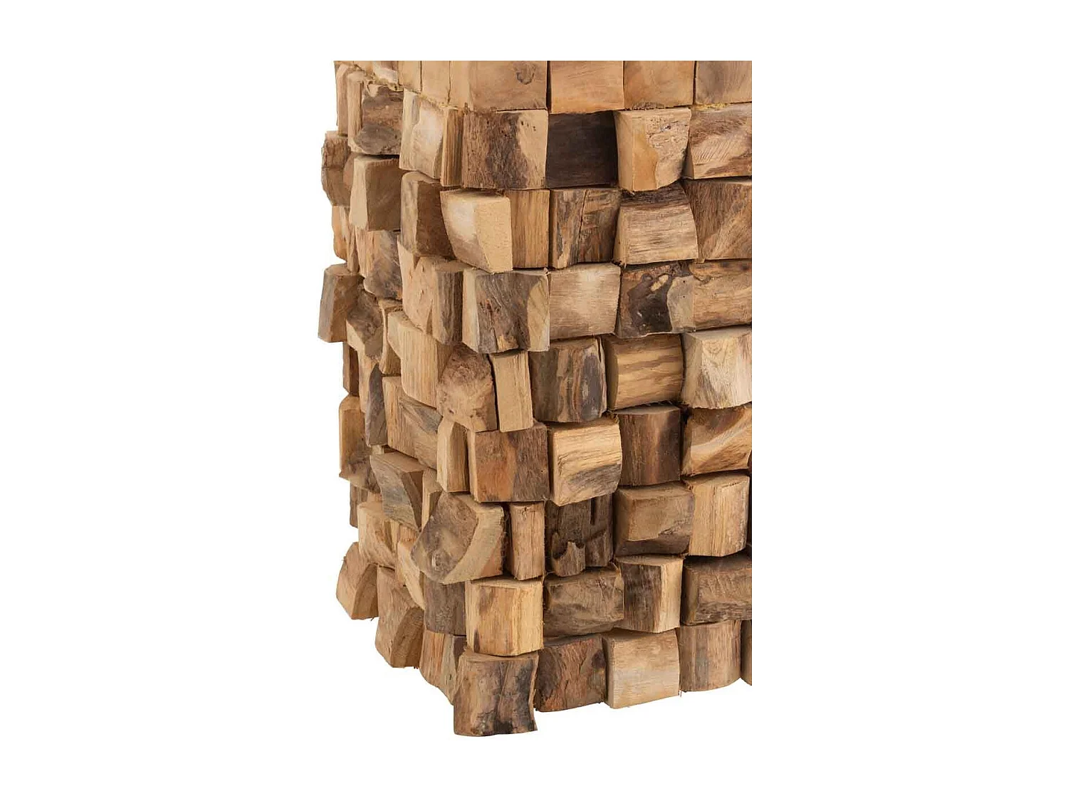 Table d'Appoint en Teck "Mivida" 45cm Naturel