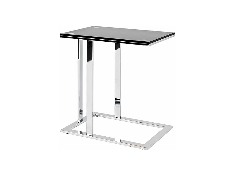Table d'Appoint Design "Henia" 58cm Noir