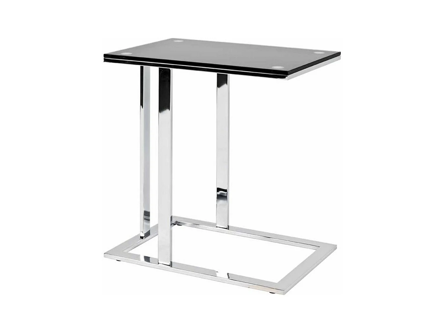 Table d'Appoint Design "Henia" 58cm Noir