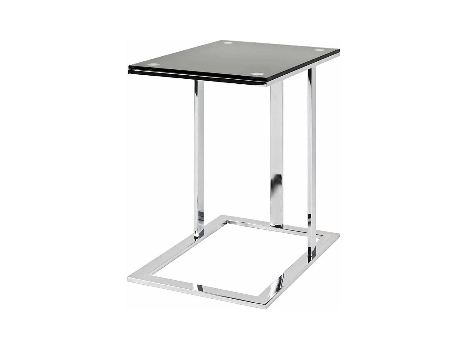 Table d'Appoint Design "Henia" 58cm Noir