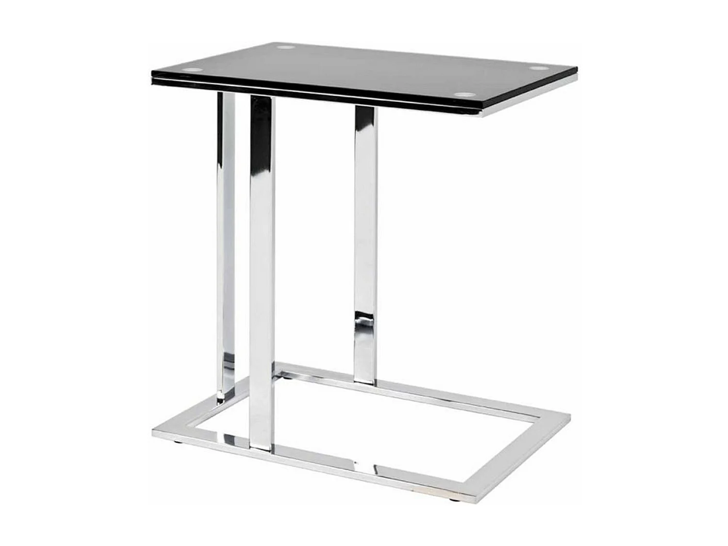 Table d'Appoint Design "Henia" 58cm Noir