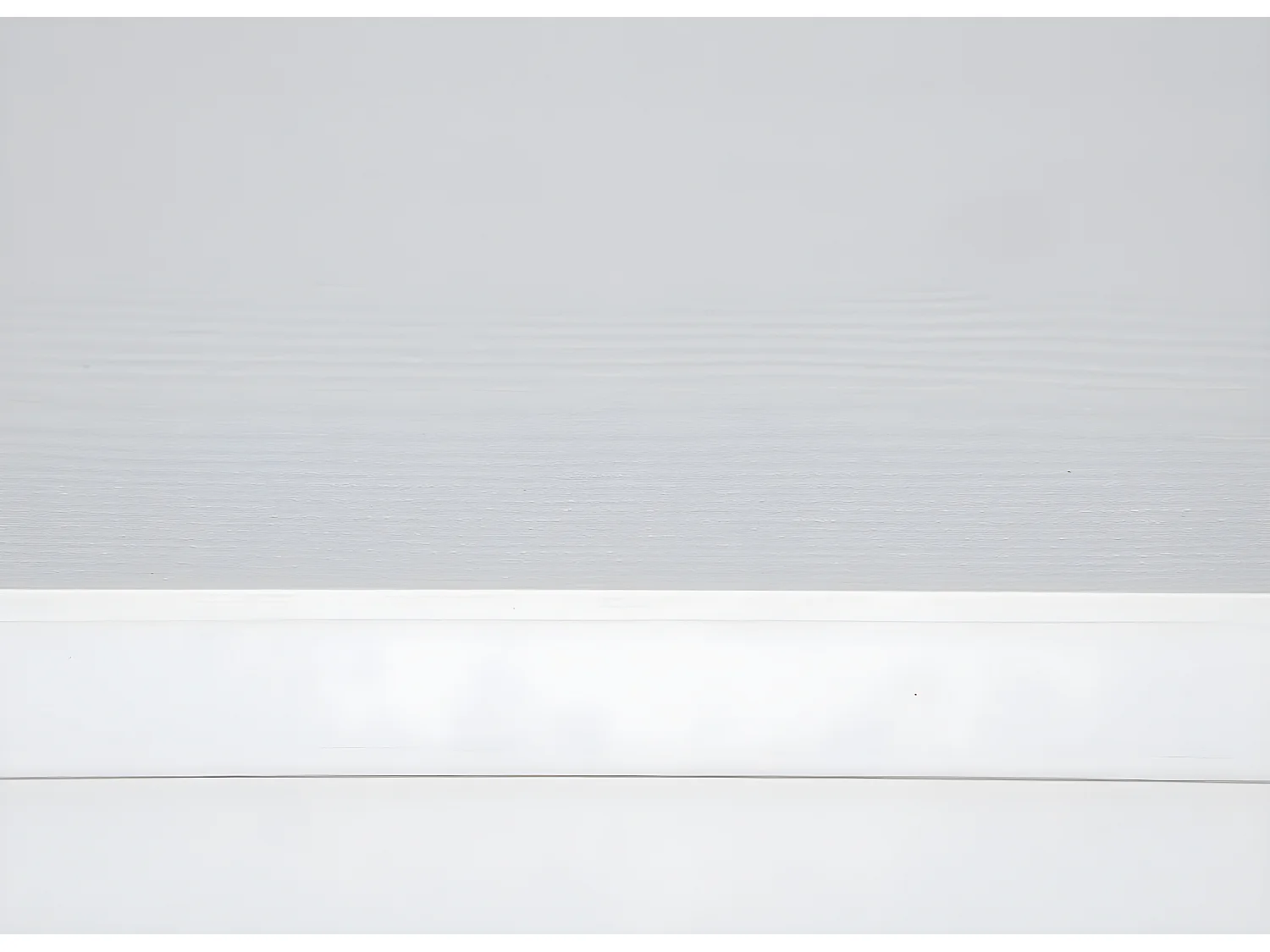 Table d'Appoint Design "Garyo" 55cm Blanc Laqué