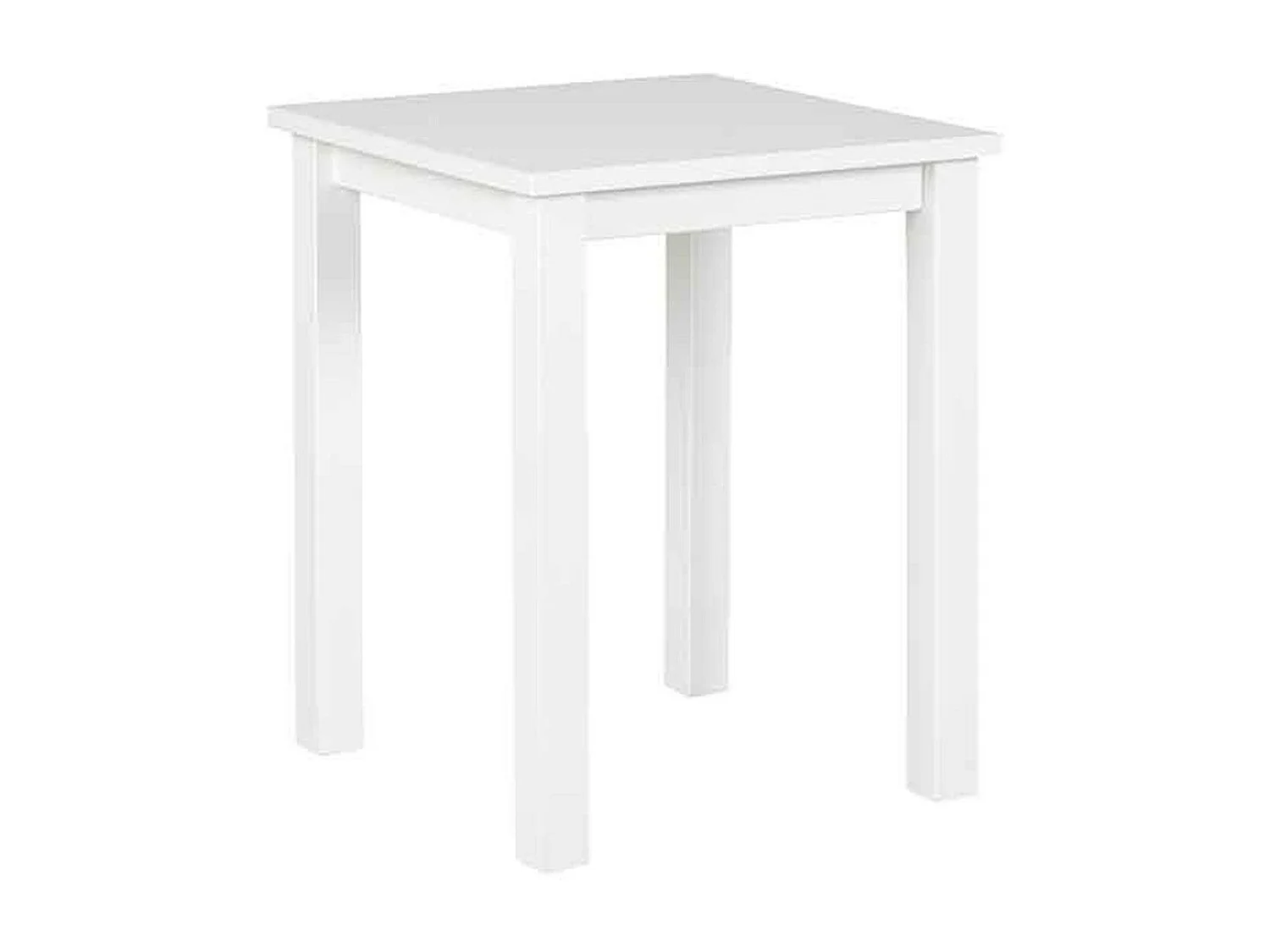 Table d'Appoint Deign "Garyo" 55cm Blanc Laqué