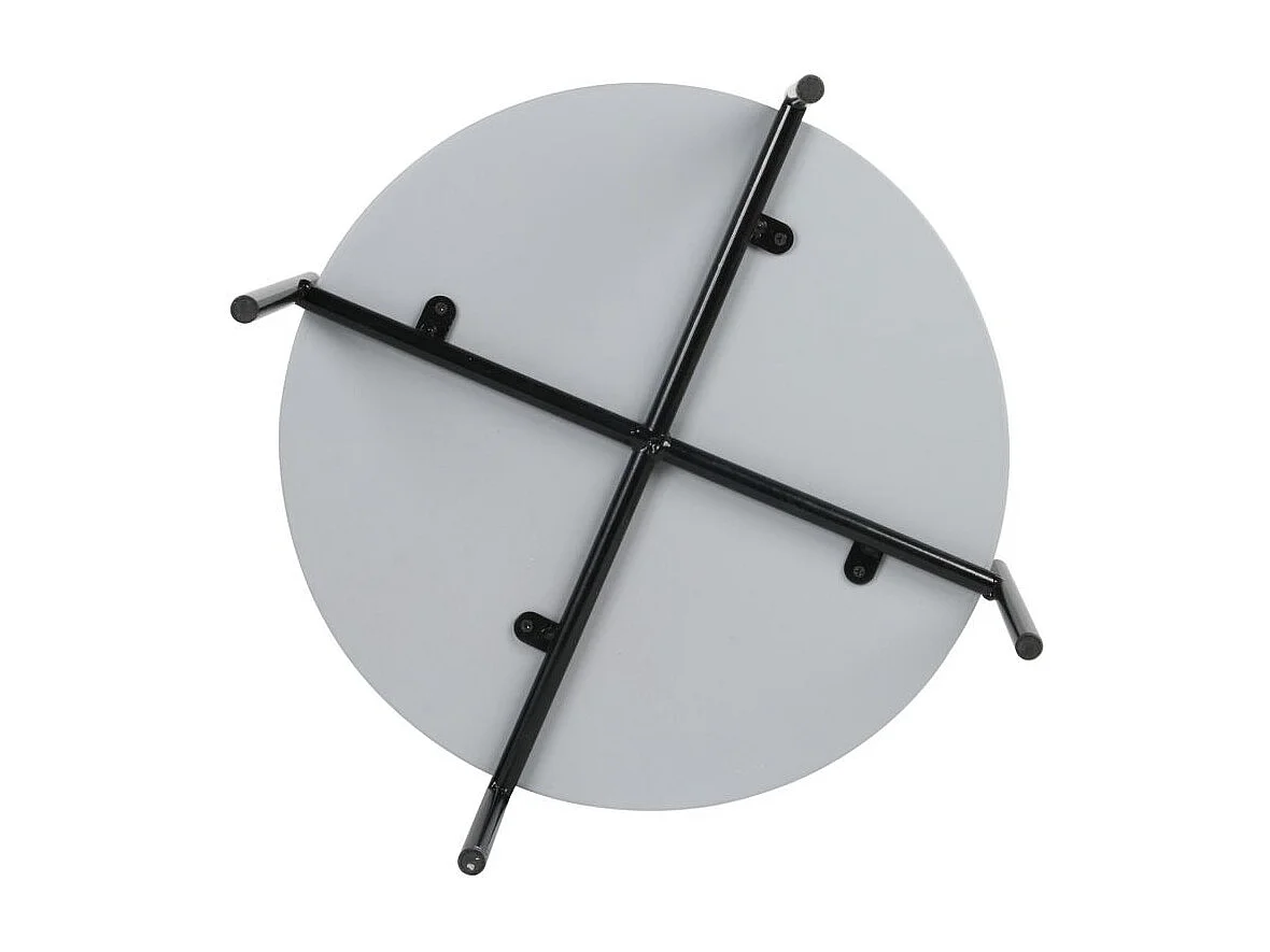 Table D Appoint Coffre Bois A Motif Gris Gris