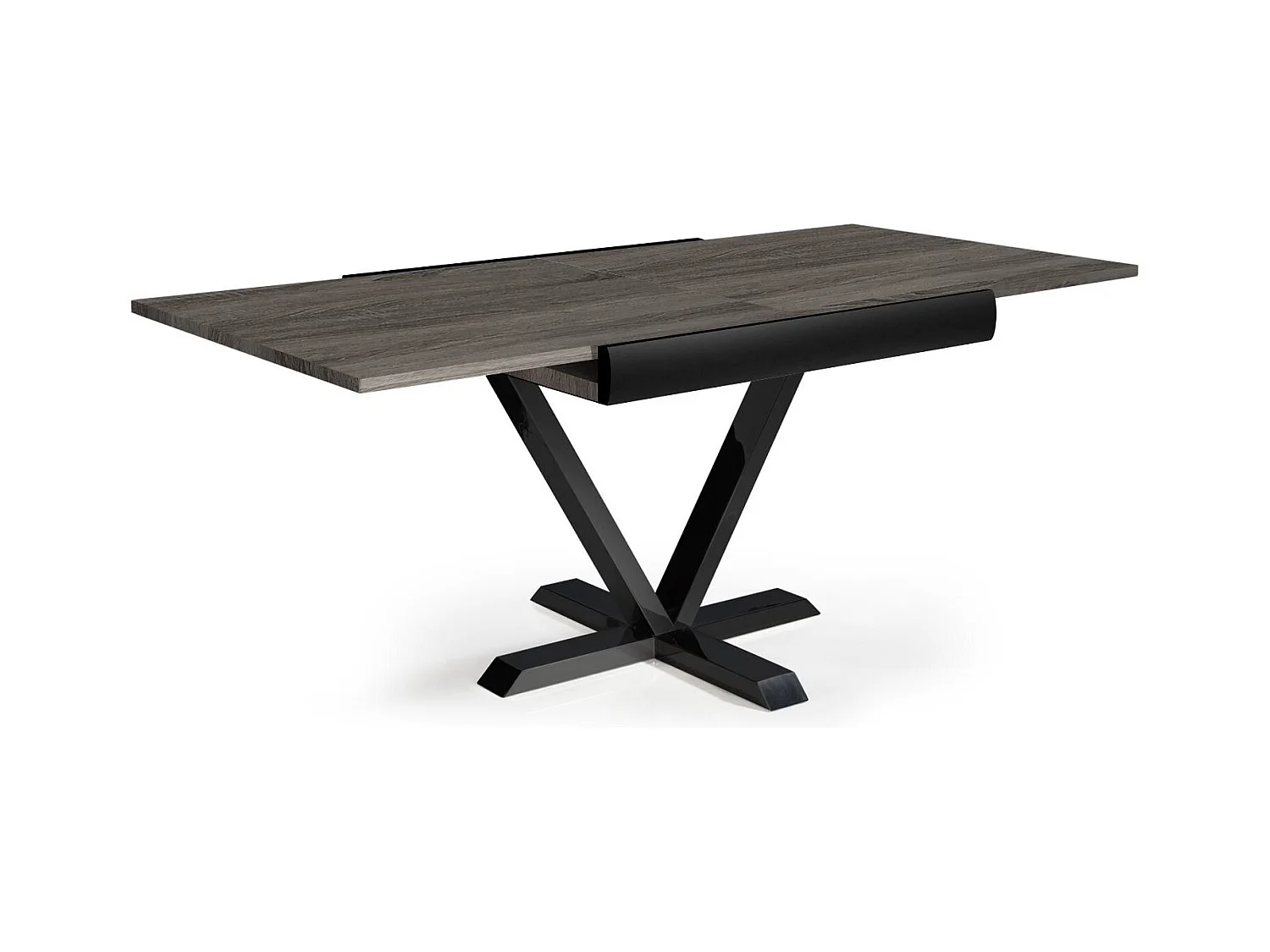 Table à Manger Extensible "Shoreditch" 90-180cm Marron