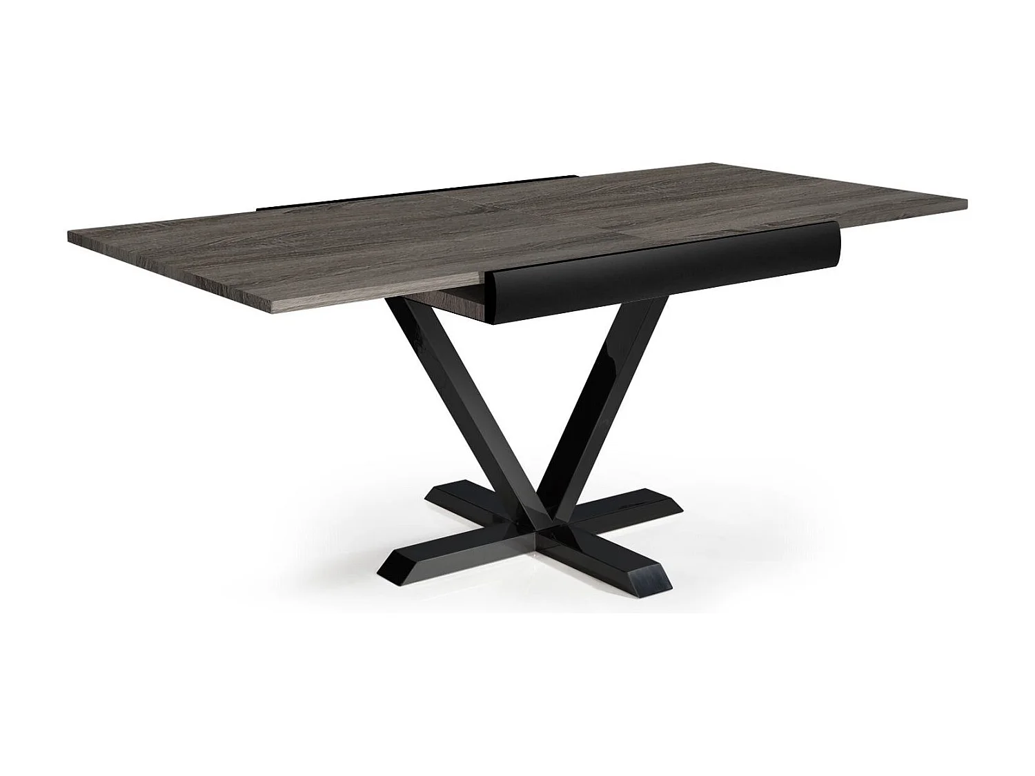 Table à Manger Extensible "Shoreditch" 90-180cm Marron