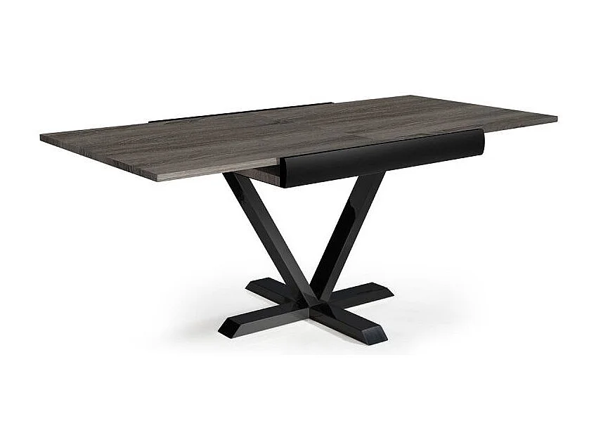 Table à Manger Extensible "Shoreditch" 90-180cm Marron