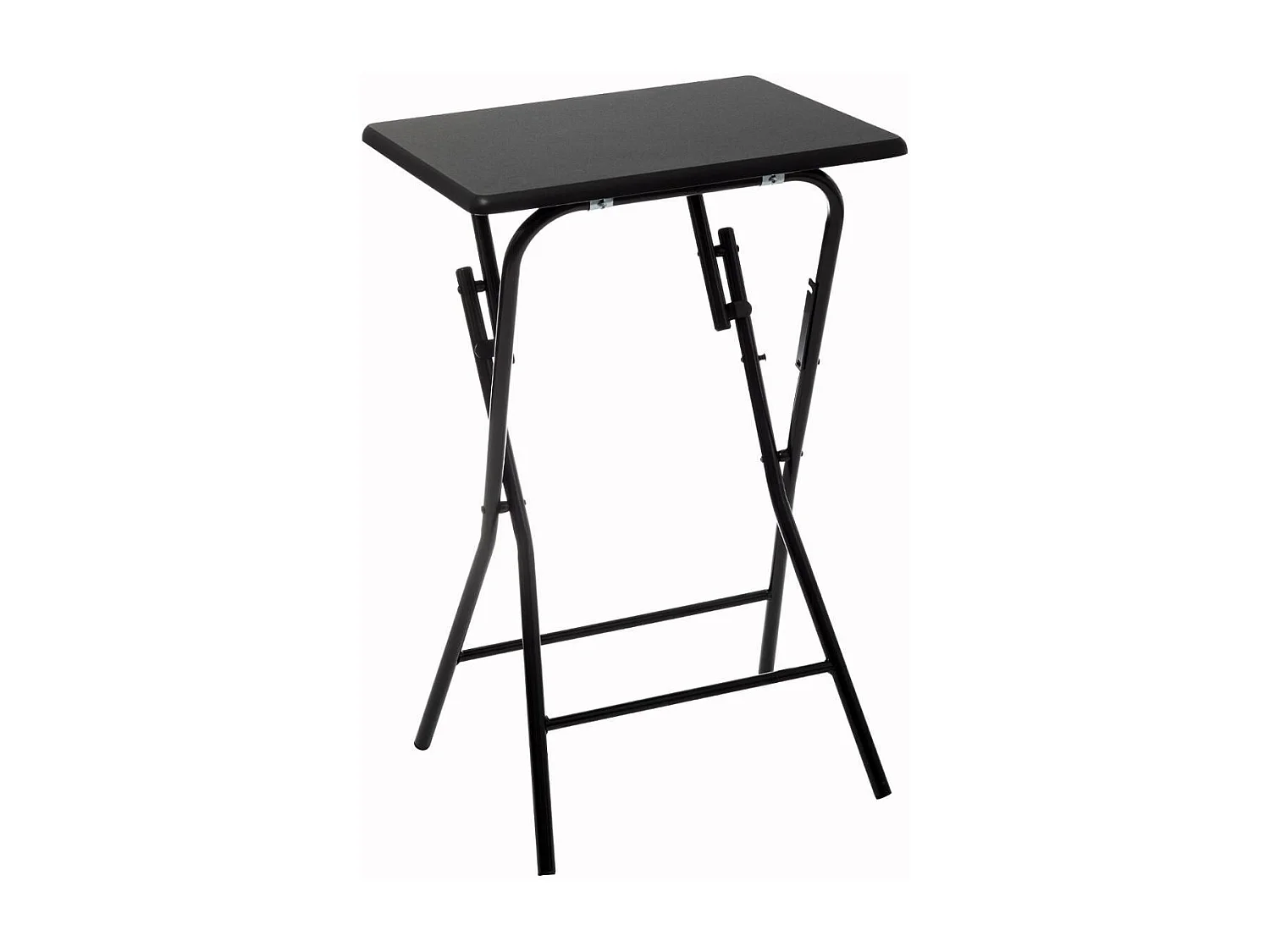 Table d'Appoint Pliante Design "Paola" 64cm Noir