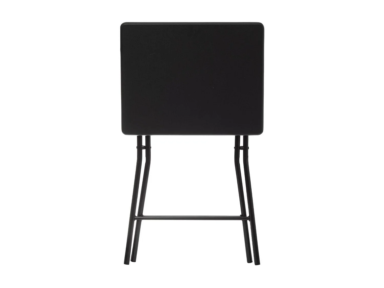 Table d'Appoint Pliante Design "Paola" 64cm Noir