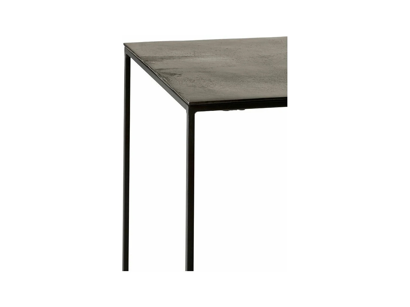 Lot de 2 Sellettes d'Appoint Gigognes "Oxidize" 120cm Noir