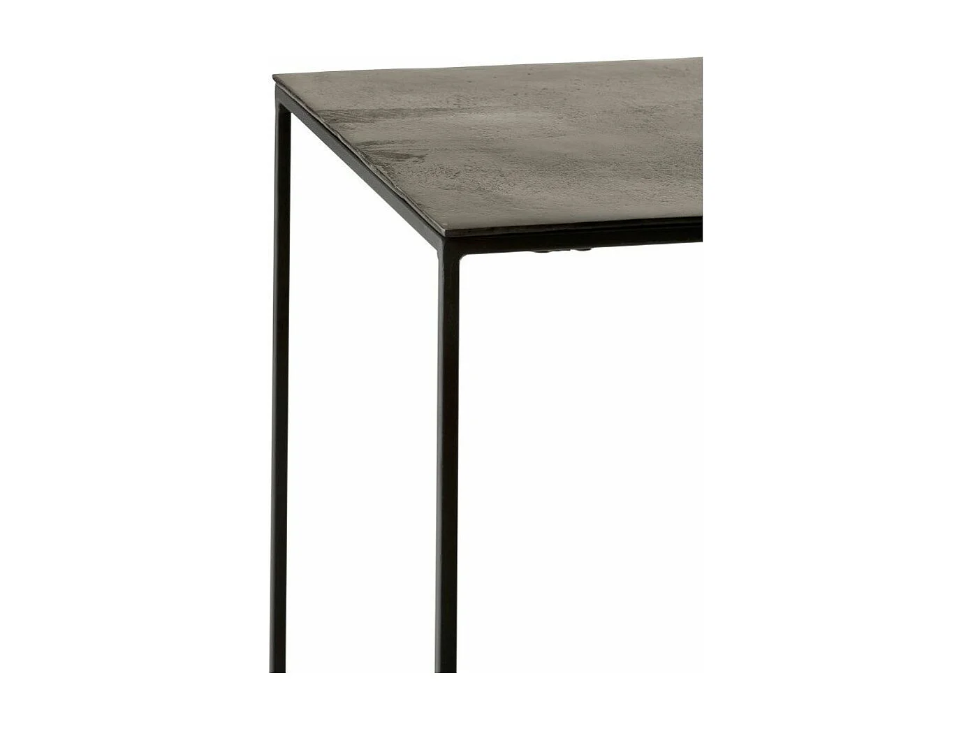 Lot de 2 Sellettes d'Appoint Gigognes "Oxidize" 120cm Noir