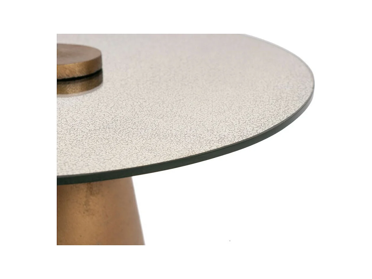 Table d'Appoint Design "Scotch" 42cm Naturel