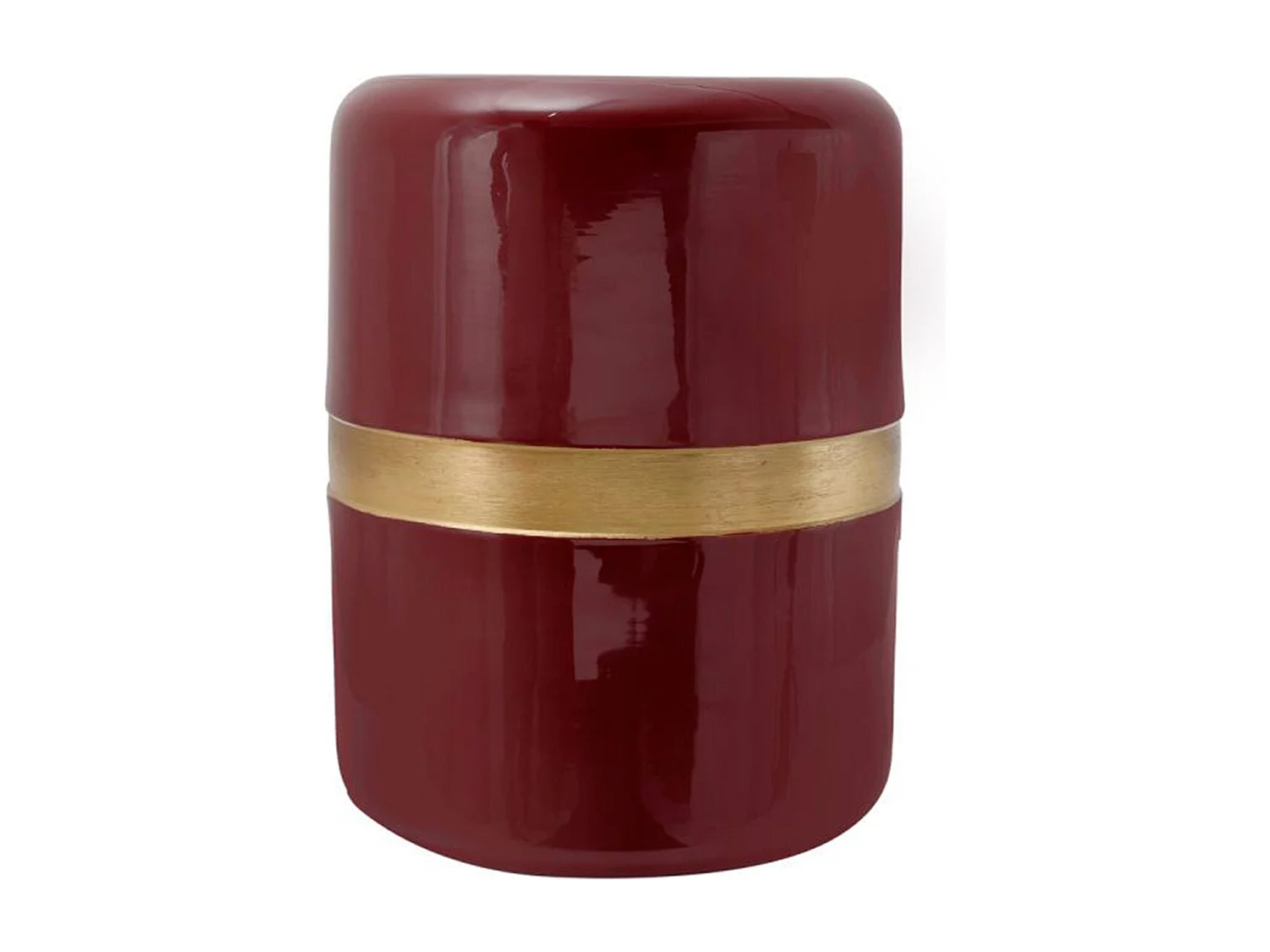 Table d'Appoint Design "Lolan" 47cm Prune