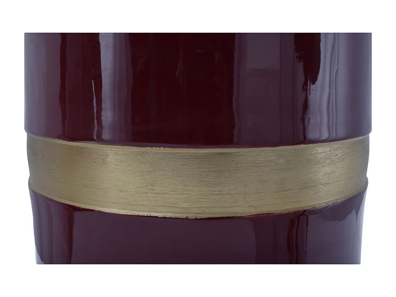 Table d'Appoint Design "Lolan" 47cm Prune