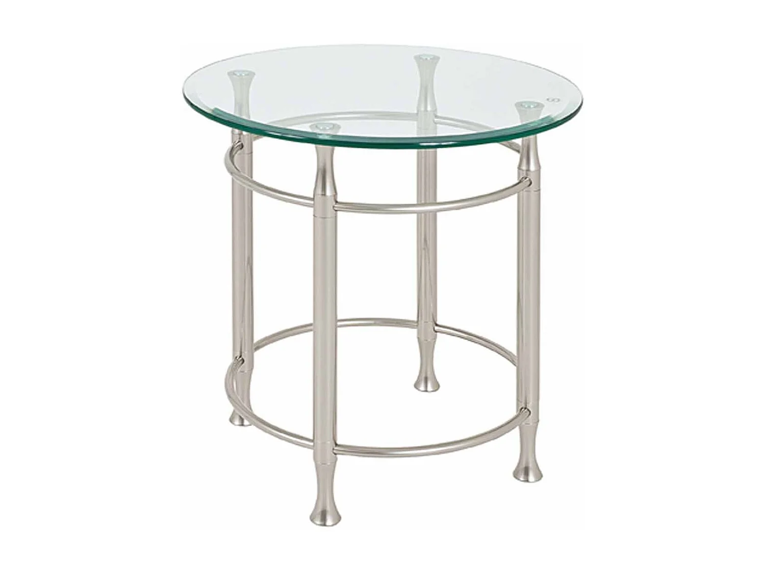 Table d'Appoint Design "Hyva" 52cm Inox