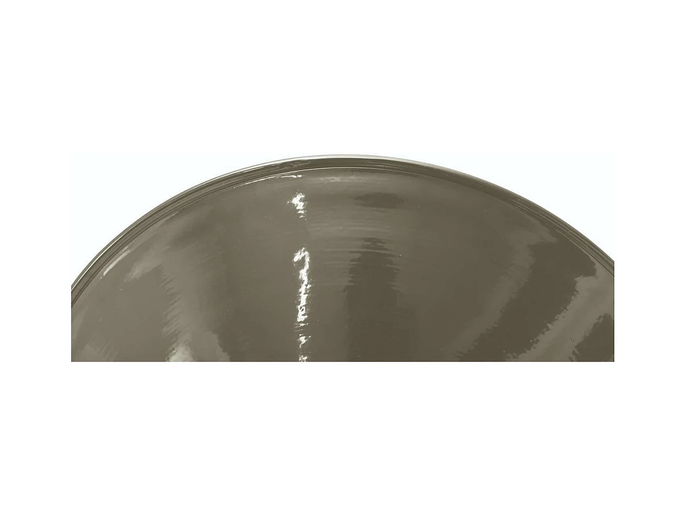 Table d'Appoint Design "Pina" 46cm Taupe