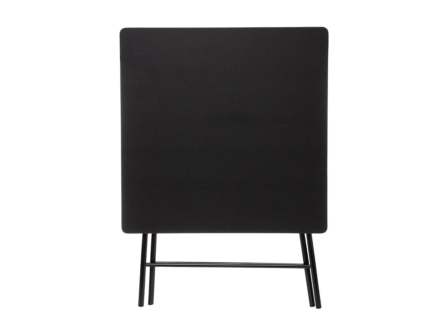 Table Pliante Design "Bivouac" 80x80cm Noir