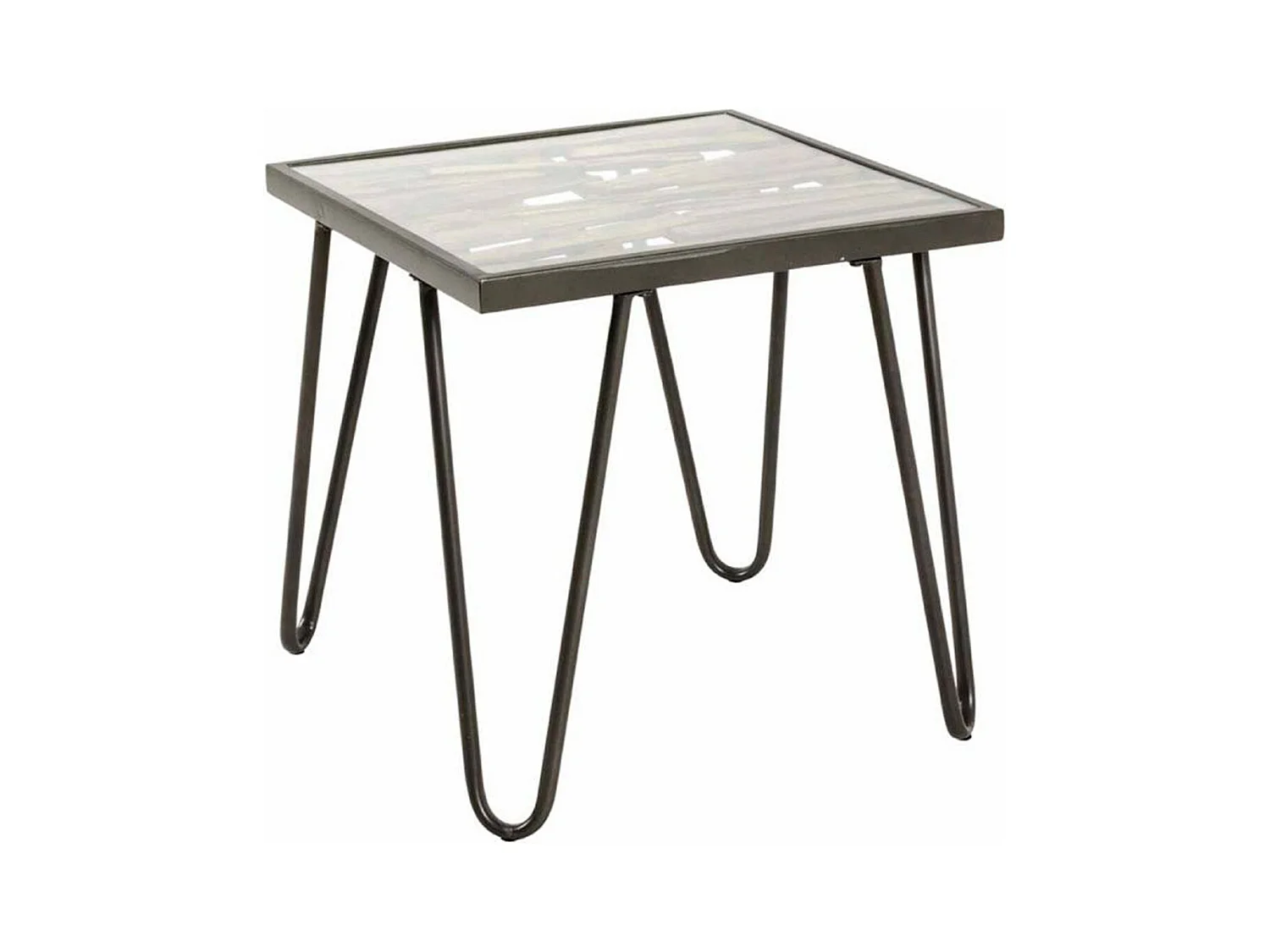 Table d'Appoint Déco "Nepal" 50cm Naturel